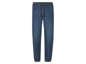 Spodnie męskie - LIVERGY® Joggery jeansowe męskie z bawełny (Niebieski, 48) - miniaturka - grafika 1