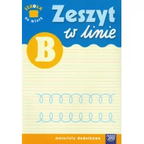 Nowa Era Materiały pomocnicze. Szkoła na miarę. Zeszyt w linie B. Klasa 1-3. Dla ucznia - szkoła podstawowa - Praca zbiorowa