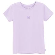 Koszulki dla dziewczynek - Cool Club, T-shirt dziewczęcy, fioletowy - miniaturka - grafika 1
