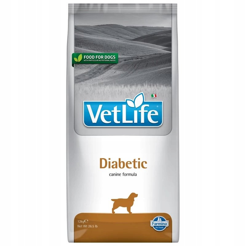 Farmina Vet Life Vet Life DOG DIABETIC 12kg PVT120297S