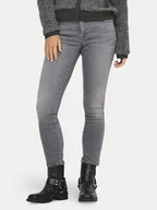Spodnie damskie - ONLY Jeansy Shape 15301733 Szary Skinny Fit - miniaturka - grafika 1