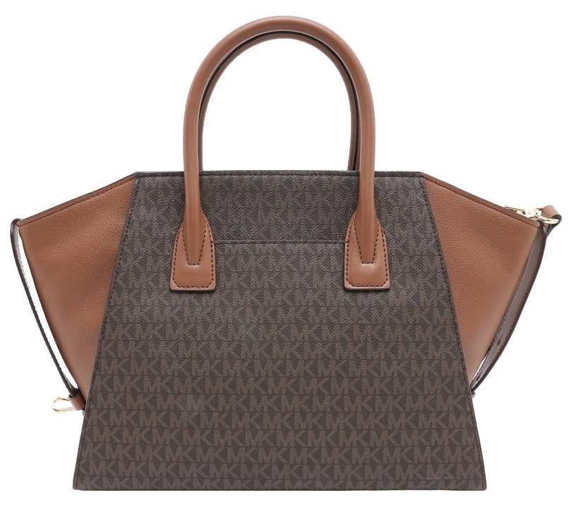 Torebka damska MICHAEL KORS shopper brązowa skórzana do ręki na ramię