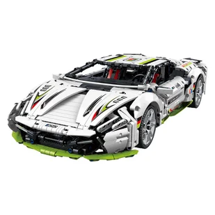 Klocki Baka BK6602 Samochód wyścigowy - Klocki - miniaturka - grafika 1