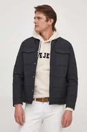 Kurtki męskie - Pepe Jeans kurtka Vander męska kolor czarny przejściowa - miniaturka - grafika 1