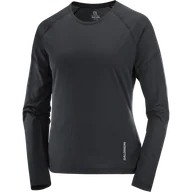 Koszulki sportowe damskie - KOSZULA DAMSKA SALOMON CROSS RUN LS W C18768 - miniaturka - grafika 1