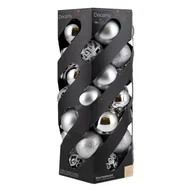 Bombki - Bombka plastikowa 6 cm 35 sztuk srebrny - miniaturka - grafika 1