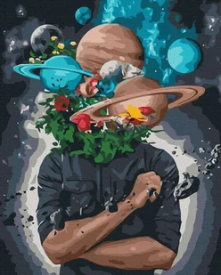 Malowanie po numerach. Mój kosmos - Klocki - miniaturka - grafika 1
