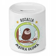 Skarbonki - Skarbonka 330 ml Dla Rozalii Córki Dziecka Prezent z Nadrukiem ze Zdjęciem - miniaturka - grafika 1