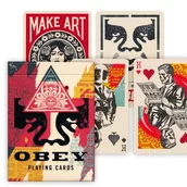 Gry karciane - Obey Playing Cards Collage edition, karty - karty - miniaturka - grafika 1