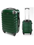 Walizki - Mała walizka podróżna L 730 ZIELONY - miniaturka - grafika 1