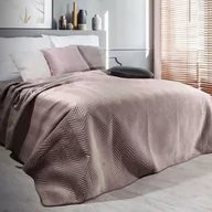 Narzuty - Euro Firany Narzuta Euro Welurowa wz. Sofia Beż1 220x240 1216076 - miniaturka - grafika 1