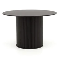 Stoły - Stół okrągły 120cm YY6700B czarny - miniaturka - grafika 1
