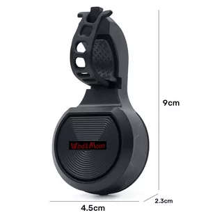 Dzwonek elektryczny 2w1 alarm rowerowy Alogy Waterproof Electric Bell na rower wodoodporny czarny - Akcesoria do smartwatchy - miniaturka - grafika 2