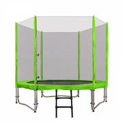 Trampoliny - Trampolina Ogrodowa 8Ft 244Cm Zielona - miniaturka - grafika 1