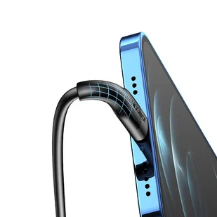 Joyroom kabel przewód USB Typ C - Lightning Power Delivery 20W 2,4A 0,25m czarny (S-02524M3 Black) - Kable USB - miniaturka - grafika 9