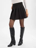 Spódnice - Tommy Hilfiger Damska spódnica mini Kobiety czarny jednolity, 34 - miniaturka - grafika 1