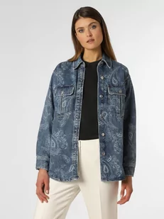 The Kooples - Damska kurtka jeansowa, niebieski - Kurtki damskie - miniaturka - grafika 1