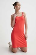 Sukienki - Fila sukienka Brillon kolor czerwony mini dopasowana FAW0704 - miniaturka - grafika 1