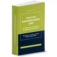 Finanse, księgowość, bankowość - Polityka rachunkowości 2020 z komentarzem do planu kont dla organizacji pozarządowych - miniaturka - grafika 1