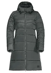 Jack Wolfskin EISBACH COAT W, Płaszcz outdoorowy Kobiety, slate green, XL - Płaszcze damskie - miniaturka - grafika 1