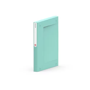 Segregator A4/25 z opcją plomby plastikowy NEW BINDER turkusowy 1szt /OR-1802T/ ORP044-13 - Segregatory - miniaturka - grafika 1