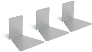 Umbra Conceal 325632-410 niewidoczna półka na książki, z metalu, srebro, 17.78  x  17.145  x  13.97 cm 1005073-560 - Dekoracje domu - miniaturka - grafika 6