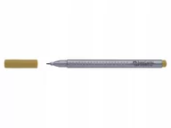 Cienkopisy - Faber Castell Cienkopis Grip ciemnożółty - miniaturka - grafika 1