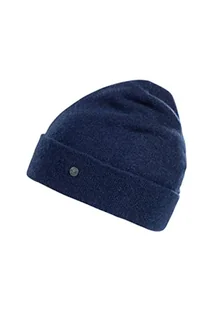 BICKLEY + MITCHELL Men's Cashmere Merino Blend męska czapka sportowa 1205-01-12-33 czapka beanie, granatowa, jeden rozmiar - Czapki damskie - miniaturka - grafika 1
