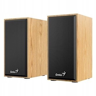 Głośniki komputerowe Genius Genius głośniki SP-HF180, 6W, brązowe, drewniane