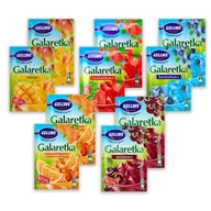 Przyprawy i zioła sypkie - Gellwe Galaretka Mix 5 smaków 72g x 10 sztuk - miniaturka - grafika 1