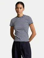 Koszulki i topy damskie - Polo Ralph Lauren T-Shirt 211891520001 Kolorowy Regular Fit - miniaturka - grafika 1