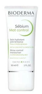 Bioderma Sebium Mat Control - Matujący, wygładzający krem nawilżający 40ml - Kremy do twarzy - miniaturka - grafika 1