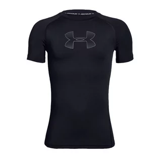 Pozostała odzież narciarska - Under Armour JR HeatGear Armour T-shirt kr.rękaw 004 : Rozmiar - 152 cm - grafika 1