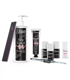 Elisium Maxi complete Zestaw Flexy Gel System - Zestawy do manicure i pedicure - miniaturka - grafika 1