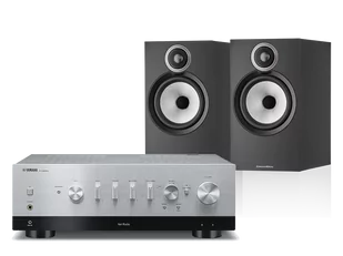 Yamaha R-N800A (srebrny) + 606 S3 (czarny) - Zestawy stereo - miniaturka - grafika 1