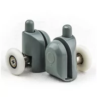 Akcesoria do armatury i ceramiki - Rolki dolne wypinane do kabiny FUNKIA o grubości szyby 5 mm Deante XKCF2RU05 - miniaturka - grafika 1