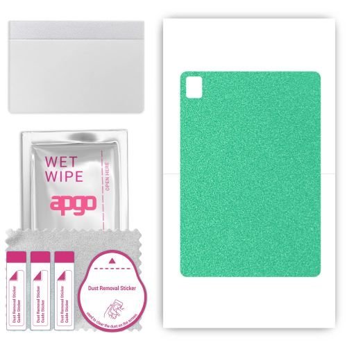 folia naklejka skórka strukturalna na TYŁ do Teclast T40s - Seledynowy Pastel Matowy - apgo SKINS