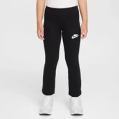 Legginsy - Legginsy zrozszerzanymi nogawkami dla małych dzieci Nike Dri-FIT - Czerń - miniaturka - grafika 1