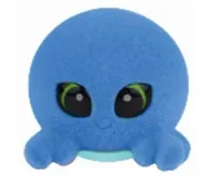 Figurki dla dzieci - Figurka Flockies Krab niebieski - TM Toys - miniaturka - grafika 1