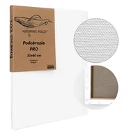 Podobrazia, bloki, papiery - PODOBRAZIE PROFESJONALNE 50x60 PŁÓTNO MALARSKIE DUŻE RAMA POLSKA PRODUKCJA - miniaturka - grafika 1