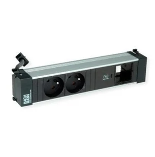 BACHMANN POWER FRAME M 2xUTE 1xCM 1xUSB C 30W 1xCM 0.2m GST18 - Gniazdka elektryczne - miniaturka - grafika 1