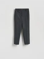 Spodnie damskie - Reserved - Spodnie cygaretki - szary - miniaturka - grafika 1