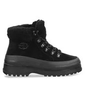 Botki damskie - Trapery Gant 31543083 Czarny - miniaturka - grafika 1