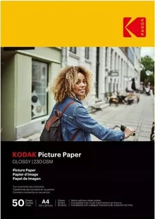 Kodak Papier Fotograficzny Foto Kodak 50 szt. A4 / 230g / 21x30cm / CAT 9891-267 - Papier do drukarek - miniaturka - grafika 1