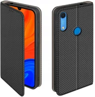 Etui i futerały do telefonów - Etui z klapką do Huawei Y6s Zamykane Czarne Futerał - miniaturka - grafika 1