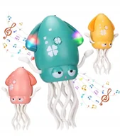 Maty edukacyjne - Tańcząca Ośmiornica Interaktywna Świecąca z Muzyką Zabawka dla Dzieci 2025 - miniaturka - grafika 1