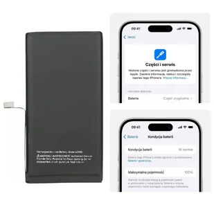 Bateria A2655 akumulator Li-ion 3227mAh Diagnosable z możliwością przypisania jako oryginał do Apple iPhone 13 - Baterie do telefonów - miniaturka - grafika 1