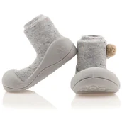 Skarpetki dla dzieci - Lekkie I Elastyczne Buciki Attipas® Shooting Star Gray 10,8 Cm / 19 Antypoślizgowe - miniaturka - grafika 1
