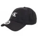Czapka z daszkiem Archive Cap K50K510182 BDS Black (CK193-a) Calvin Klein - Czapki damskie - miniaturka - grafika 1