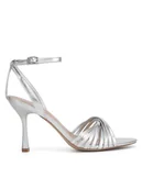 Sandały damskie - Jenny Fairy Sandały LS6025-01 Srebrny - miniaturka - grafika 1